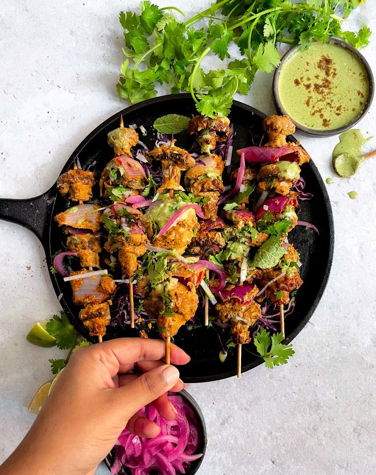 Stuffed Mushroom Tandoori